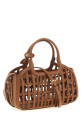 Сумка из кожи наппа, коричневая MIU MIU 5BA294VOOO2IBEF0046