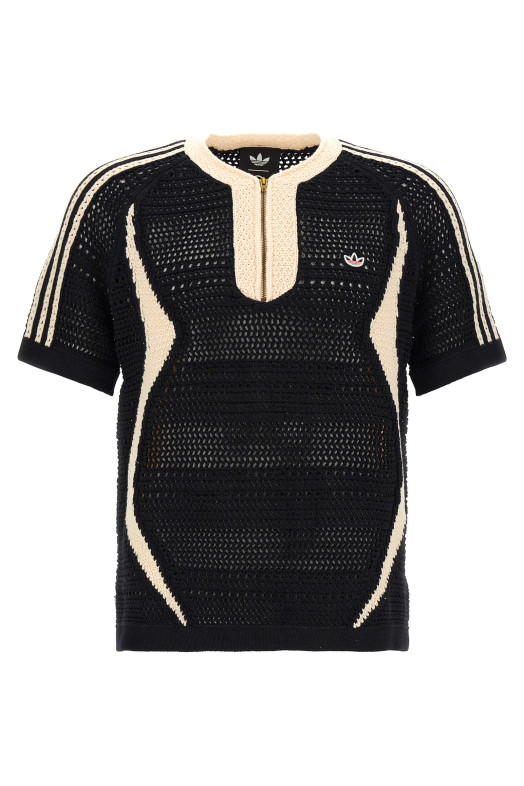 'Clot' sweater by Edison Chen Black-grey
