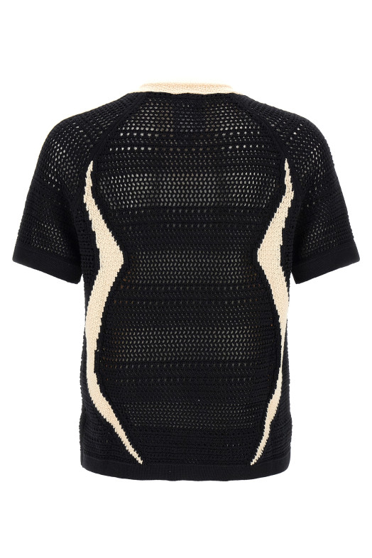 'Clot' sweater by Edison Chen Black-grey