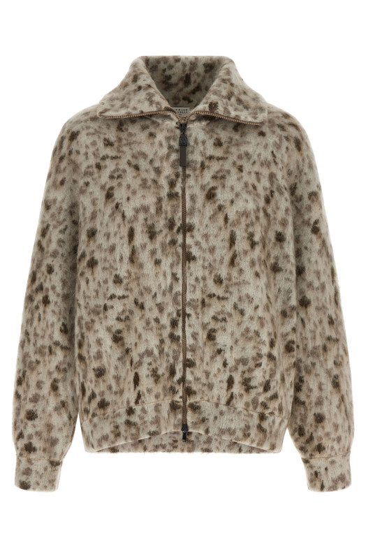 Mohair cardigan Multicolor