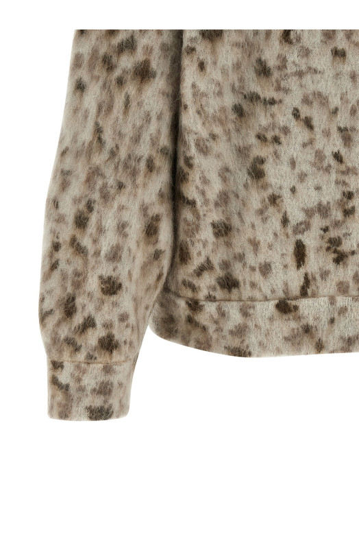 Mohair cardigan Multicolor