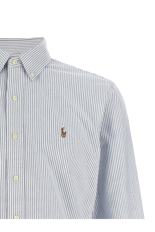 Button-down shirt BLUE
