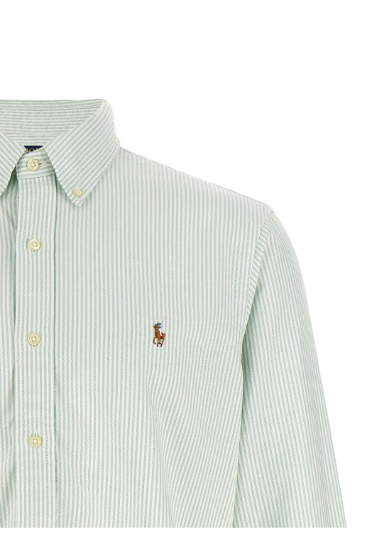 Button-down shirt Green