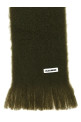 Шарф из мохера, зеленый JIL SANDER J02TE0113J40041312
