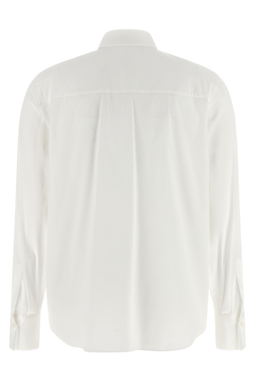 'Shiny Trim' shirt White