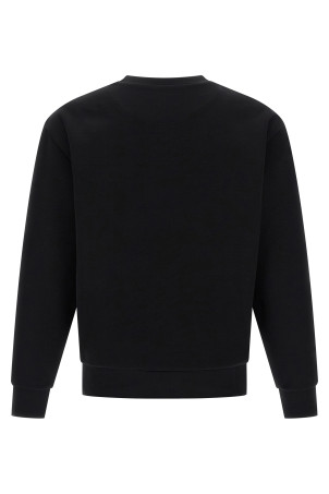 Світшот із логотипом у вигляді трикутника, чорний PRADA UJL90BSWMO11OQF0002