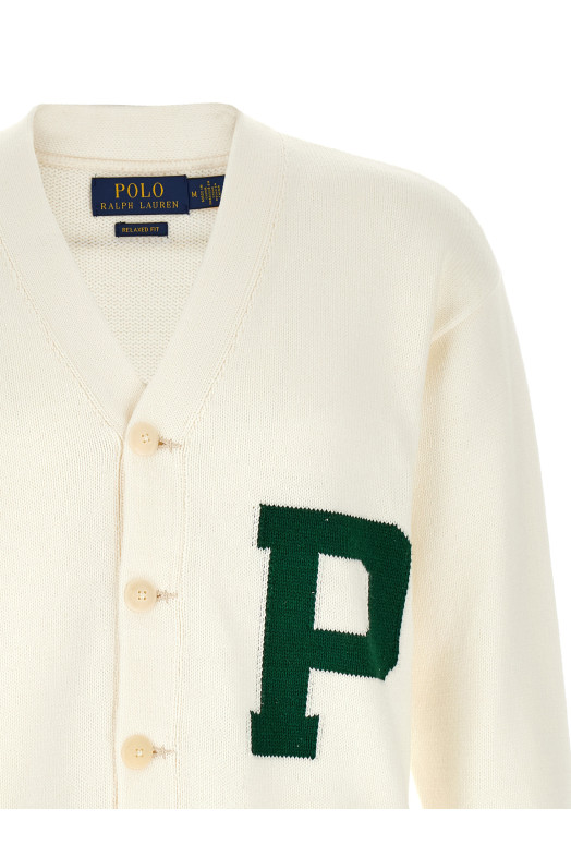 Светло-зеленый кардиган с интарсией POLO RALPH LAUREN 710B17550001