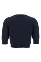 Cropped cardigan Blue