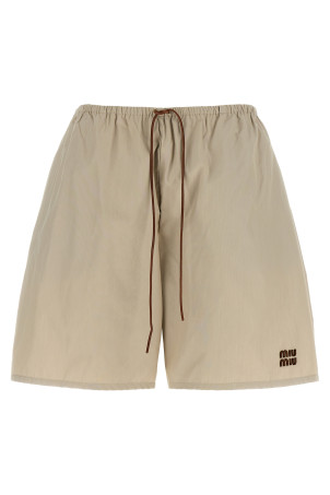 Panama bermuda shorts Beige