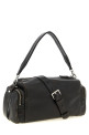 Aged effect nappa leather crossbody bag Brown
