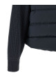 'Shiny Flap Detail' down jacket Blue