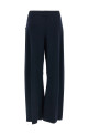 Cotton silk pants Blue