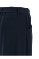 Cotton silk pants Blue