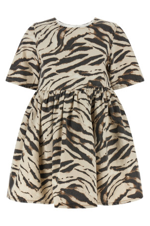'Zebra Denim' dress Multicolor