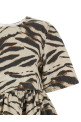 'Zebra Denim' dress Multicolor
