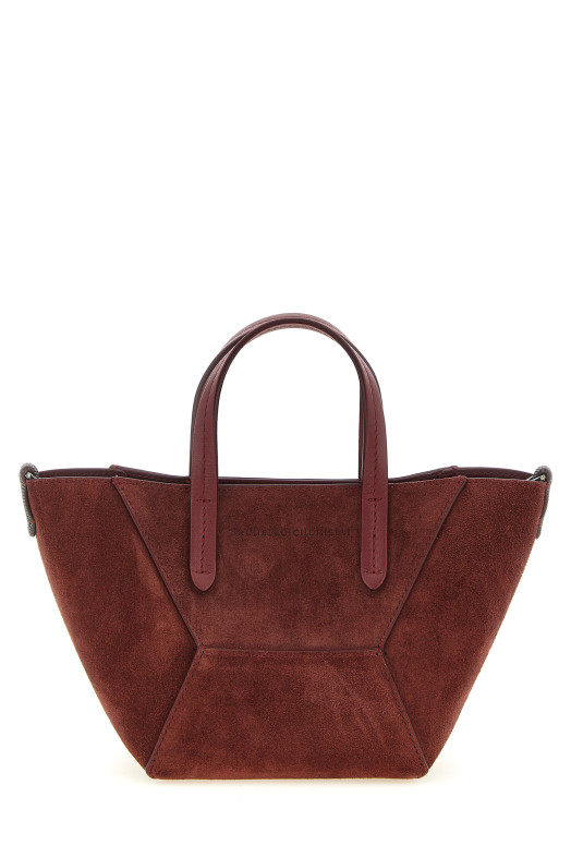 'BC Duo' mini handbag Bordeaux