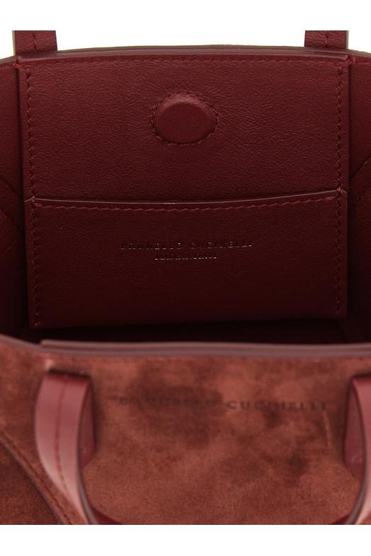'BC Duo' mini handbag Bordeaux