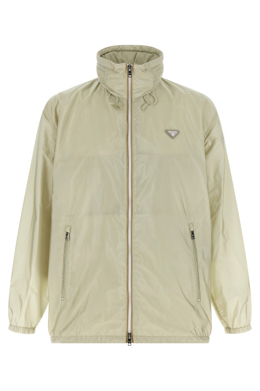 Re-Nylon Feather Windbreaker Beige