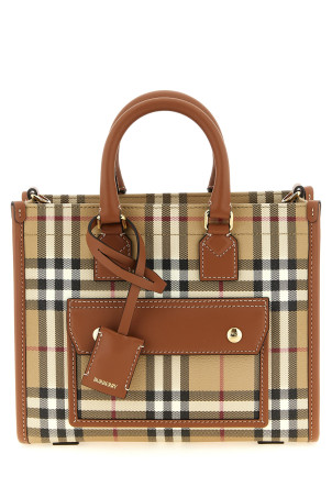 'Freya' mini shopping bag Beige
