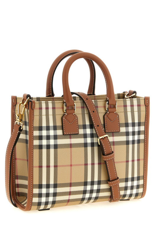 'Freya' mini shopping bag Beige