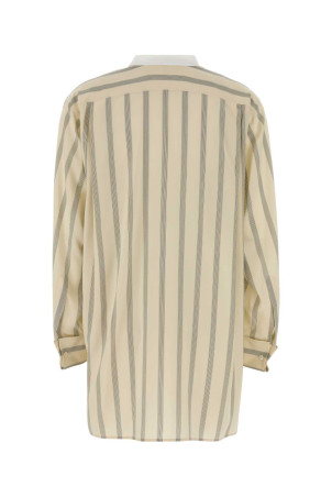 Embroidered silk Falco shirt THE ROW (10797W4349)