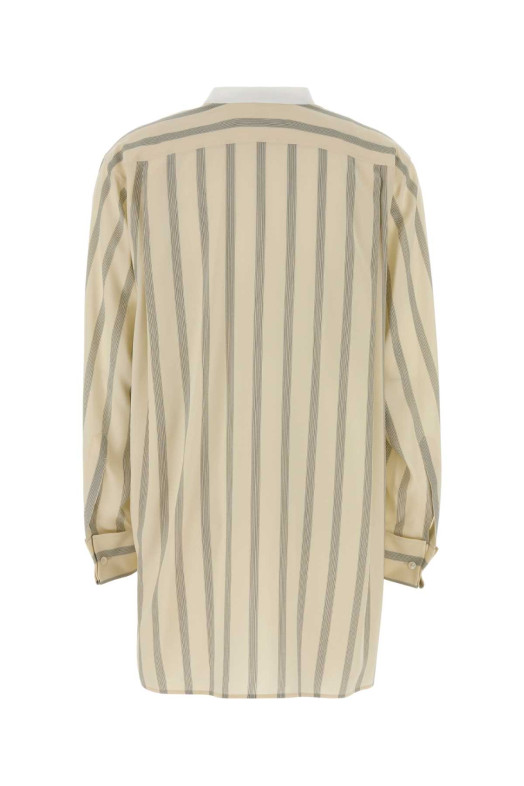 Embroidered silk Falco shirt THE ROW (10797W4349)