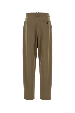 Army green wool Gianni pant THE ROW (10813W4319)