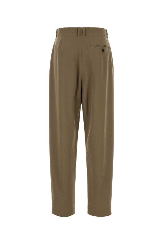 Army green wool Gianni pant THE ROW (10813W4319)