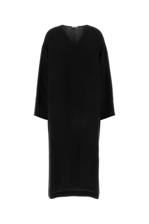 Black crepe Heloise dress Black THE ROW (10822W4201)
