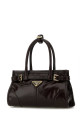 Темно-коричневая кожаная мини-сумочка Prada Bonnie от PRADA (1BA4862CYR)