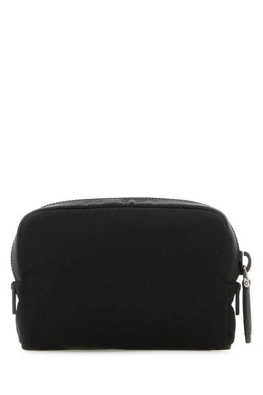 Черная косметичка из ре-нейлона PRADA (1ND339R067)