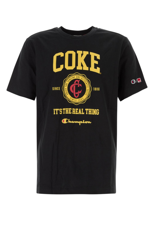 T-SHIRT COCA COLA Black CHAMPION (220183)