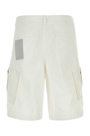 White nylon bermuda shorts Black TEN C (24CTCUP02063003780)