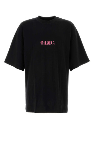 Black cotton t-shirt OAMC (24E28OAJ14COT00912)