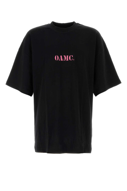 Black cotton t-shirt OAMC (24E28OAJ14COT00912)