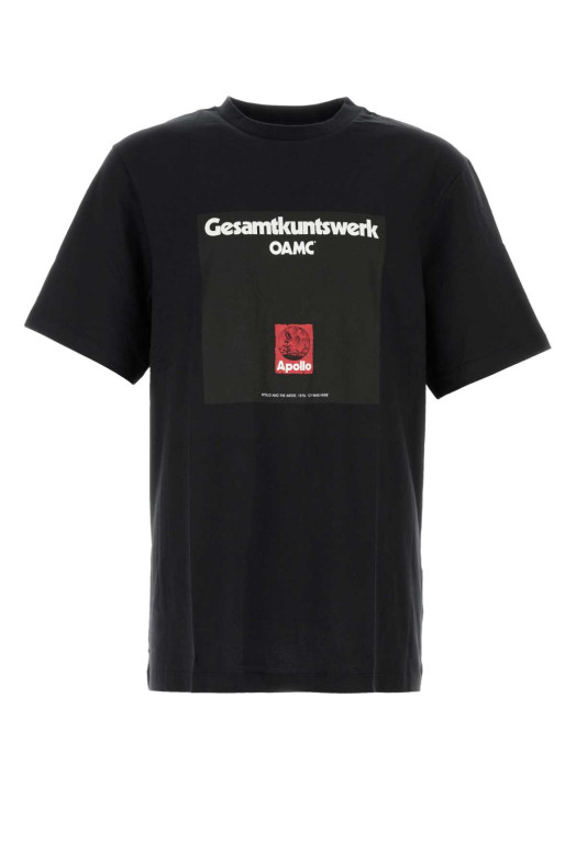 Black cotton t-shirt OAMC (24E28OAJ19COT00914)