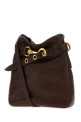 Chocolate nappa leather crossbody bag MIU MIU (5NR461AEFX)