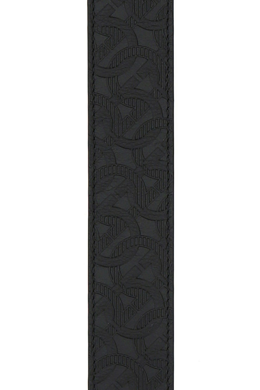 Black leather reversible belt Black SALVATORE FERRAGAMO (675542724127)