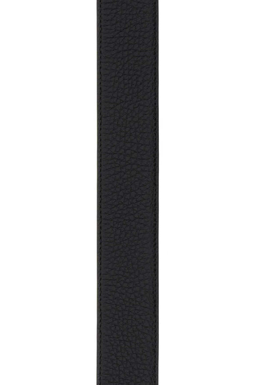 Black leather reversible belt Blue SALVATORE FERRAGAMO (679710689134)
