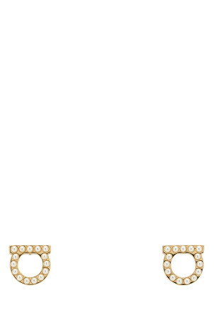 Gold metal Gancini earrings SALVATORE FERRAGAMO (760125696581)