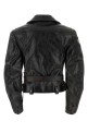 Black leather jacket SAINT LAURENT (865713YCVG2)