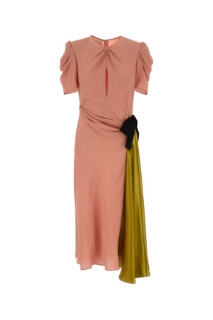 Pink crepe dress VALENTINO GARAVANI (8B0VAK679W5)