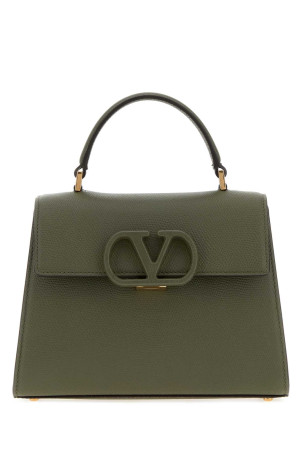 Olive green leather VLogo Signature handbag VALENTINO GARAVANI (8W0B0T85YCZ)