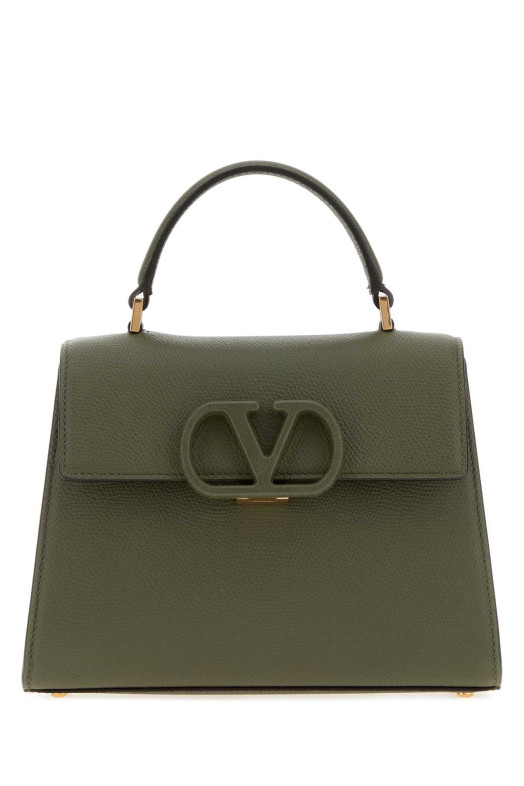 Olive green leather VLogo Signature handbag VALENTINO GARAVANI (8W0B0T85YCZ)