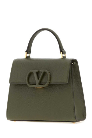 Olive green leather VLogo Signature handbag VALENTINO GARAVANI (8W0B0T85YCZ)