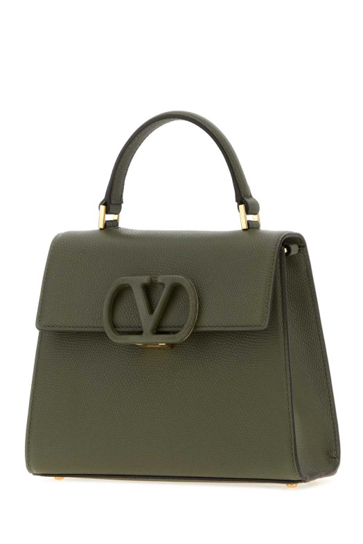 Olive green leather VLogo Signature handbag VALENTINO GARAVANI (8W0B0T85YCZ)