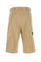 Cappuccino polyester blend bermuda shorts Blue GIVENCHY (BM51F315FH)