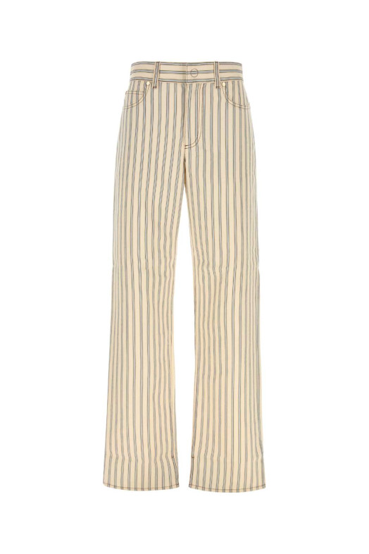 Embroidered cotton pant FENDI (FLP882AOHT)