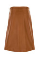 Caramel leather skirt MARNI (GOMX0840SUULA767)
