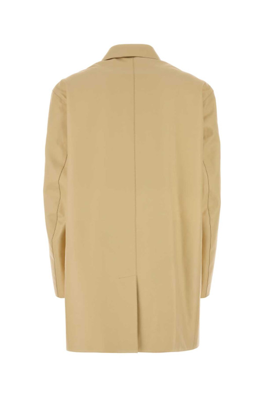Cream leather blazer Black JIL SANDER (J03BN0220J07231)